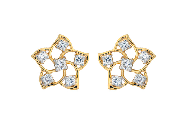 9K Hallmarked Gold | Lab Grown Diamond Tops 9TPWA362