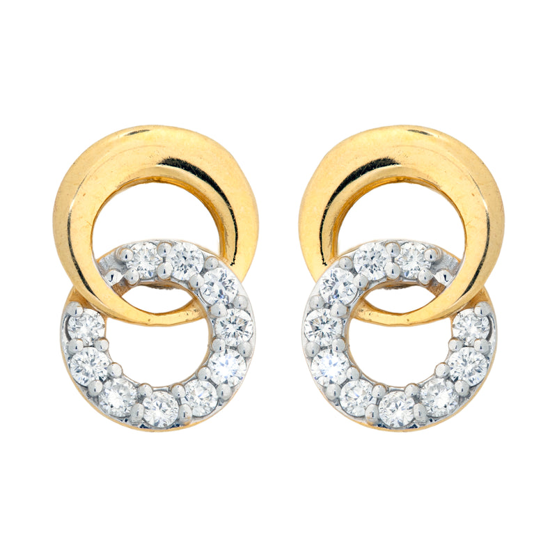 9K Hallmarked Gold | Lab Grown Diamond Tops 9TPWA365