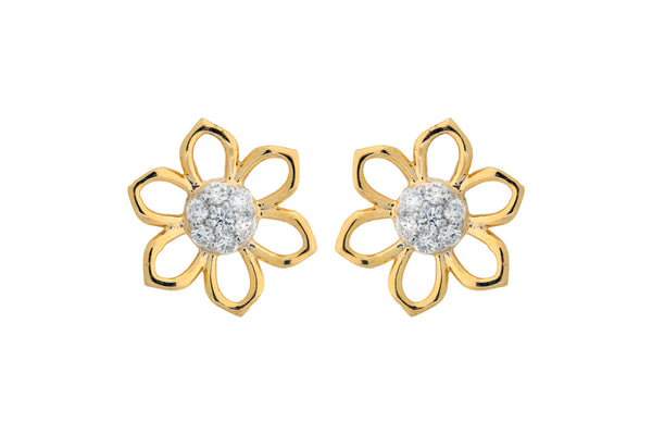 9K Hallmarked Gold | Lab Grown Diamond Tops 9TPWA367