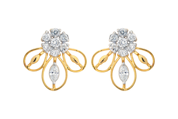 9K Hallmarked Gold | Lab Grown Diamond Tops 9TPWA368