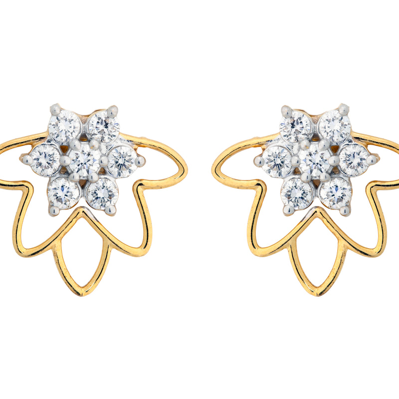 9K Hallmarked Gold | Lab Grown Diamond Tops 9TPWA369