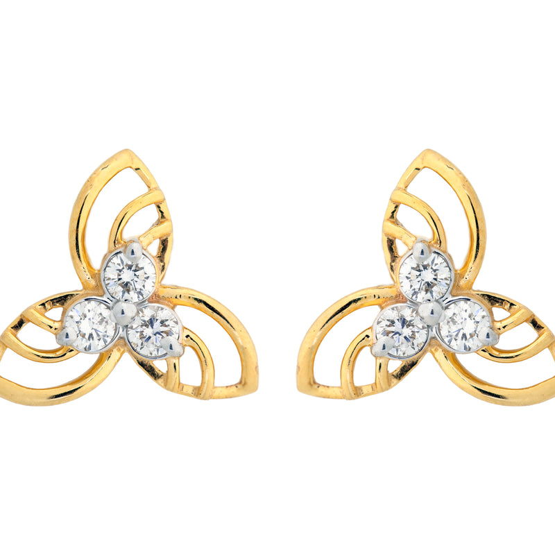 9K Hallmarked Gold | Lab Grown Diamond Tops 9TPWA370