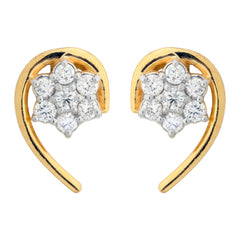 9K Hallmarked Gold | Lab Grown Diamond Tops 9TPWA372