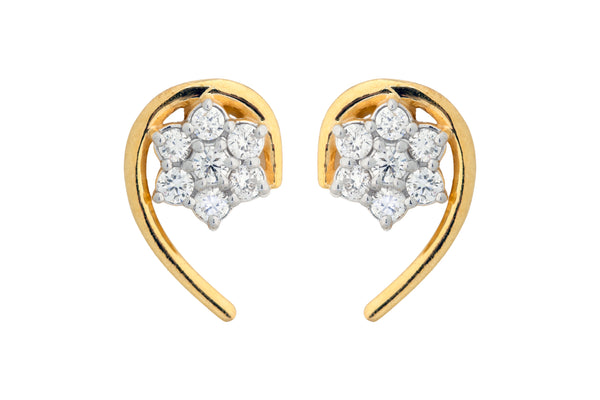 9K Hallmarked Gold | Lab Grown Diamond Tops 9TPWA372