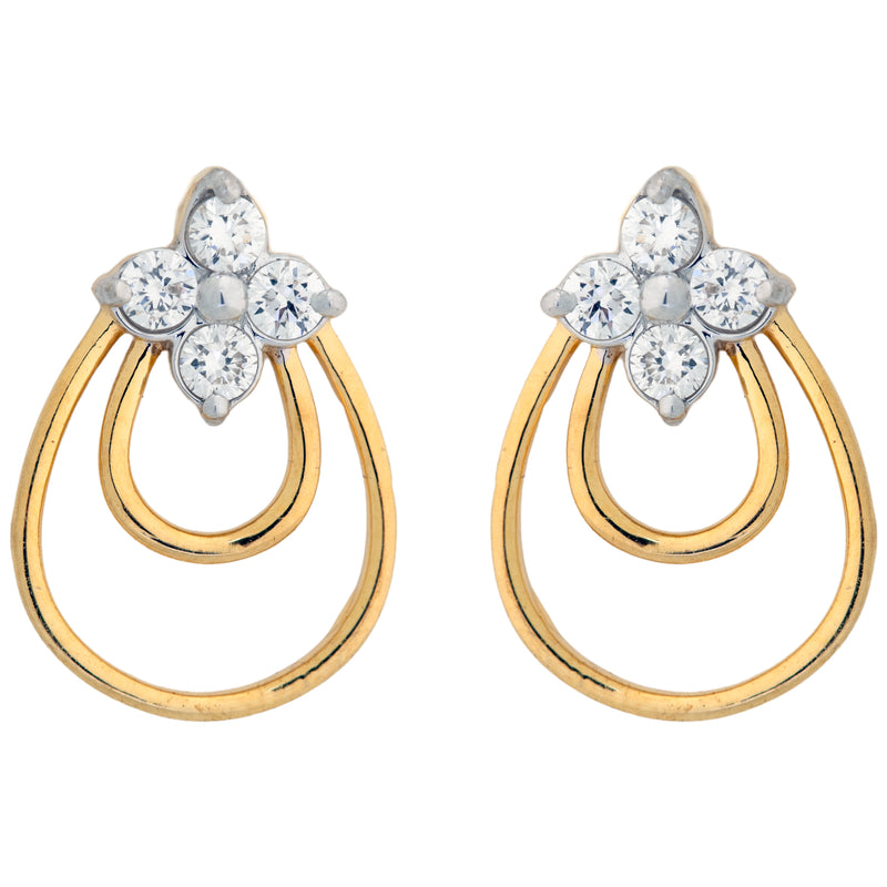 9K Hallmarked Gold | Lab Grown Diamond Tops 9TPWA373