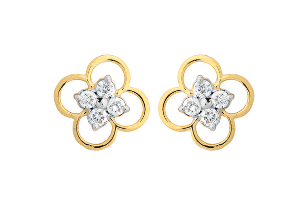 9K Hallmarked Gold | Lab Grown Diamond Tops 9TPWA375