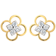 9K Hallmarked Gold | Lab Grown Diamond Tops 9TPWA375