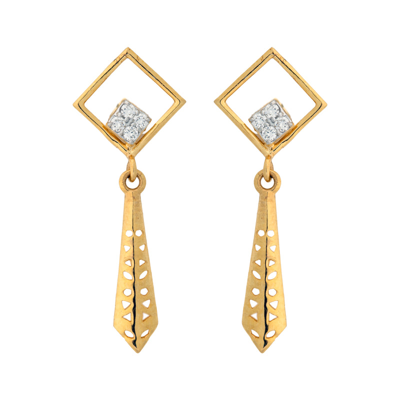 9K Hallmarked Gold | Lab Grown Diamond Tops 9TPWA376