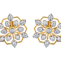 9K Hallmarked Gold | Lab Grown Diamond Tops 9TPWA377