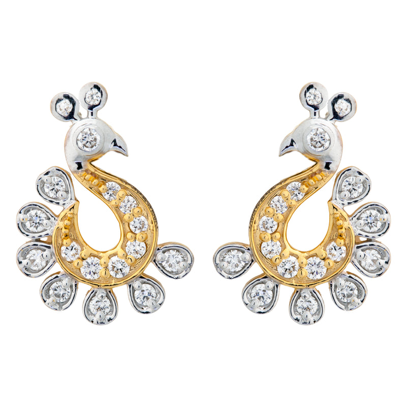 9K Hallmarked Gold | Lab Grown Diamond Tops 9TPWA378