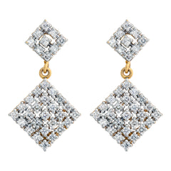 9K Hallmarked Gold | Lab Grown Diamond Tops 9TPWA379