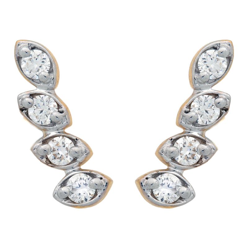 9K Hallmarked Gold | Lab Grown Diamond Tops 9TPWA381