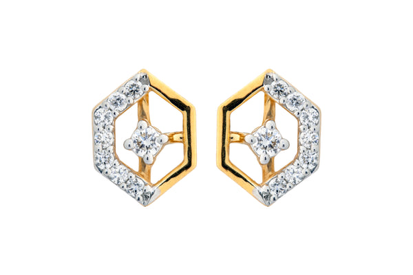 9K Hallmarked Gold | Lab Grown Diamond Tops 9TPWA382