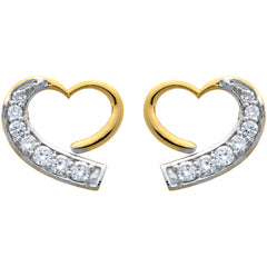 9K Hallmarked Gold | Lab Grown Diamond Tops 9TPWA385