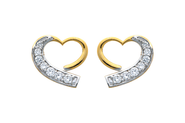 9K Hallmarked Gold | Lab Grown Diamond Tops 9TPWA385