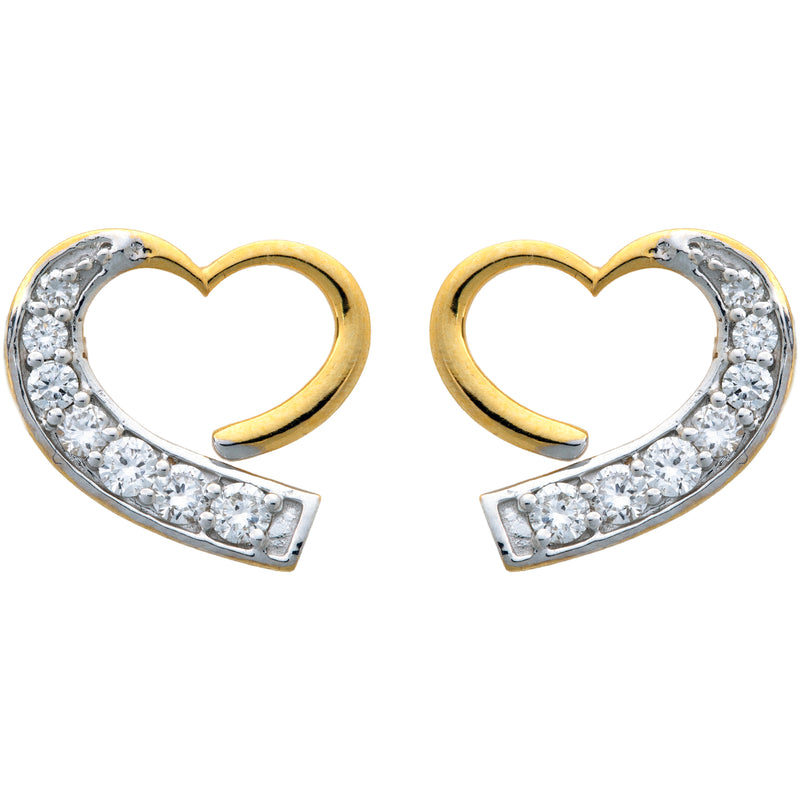 9K Hallmarked Gold | Lab Grown Diamond Tops 9TPWA385