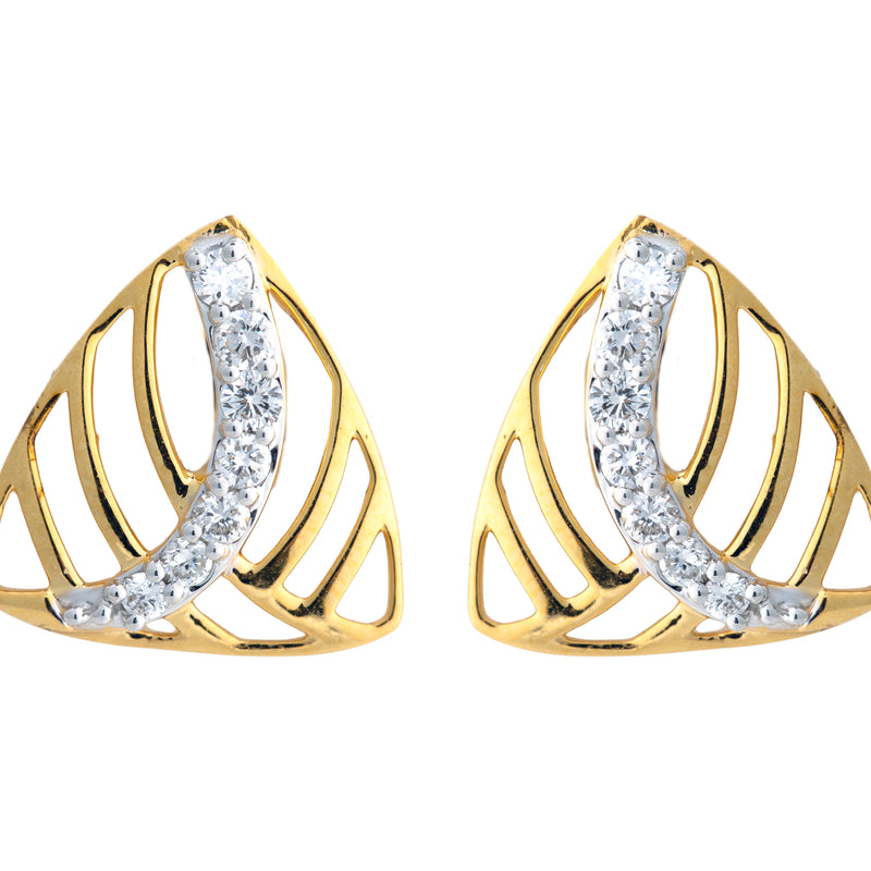 9K Hallmarked Gold | Lab Grown Diamond Tops 9TPWA386