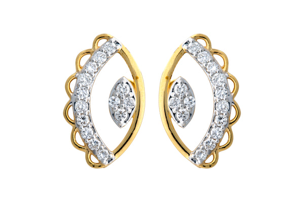 9K Hallmarked Gold | Lab Grown Diamond Tops 9TPWA387