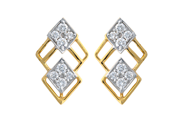 9K Hallmarked Gold | Lab Grown Diamond Tops 9TPWA389