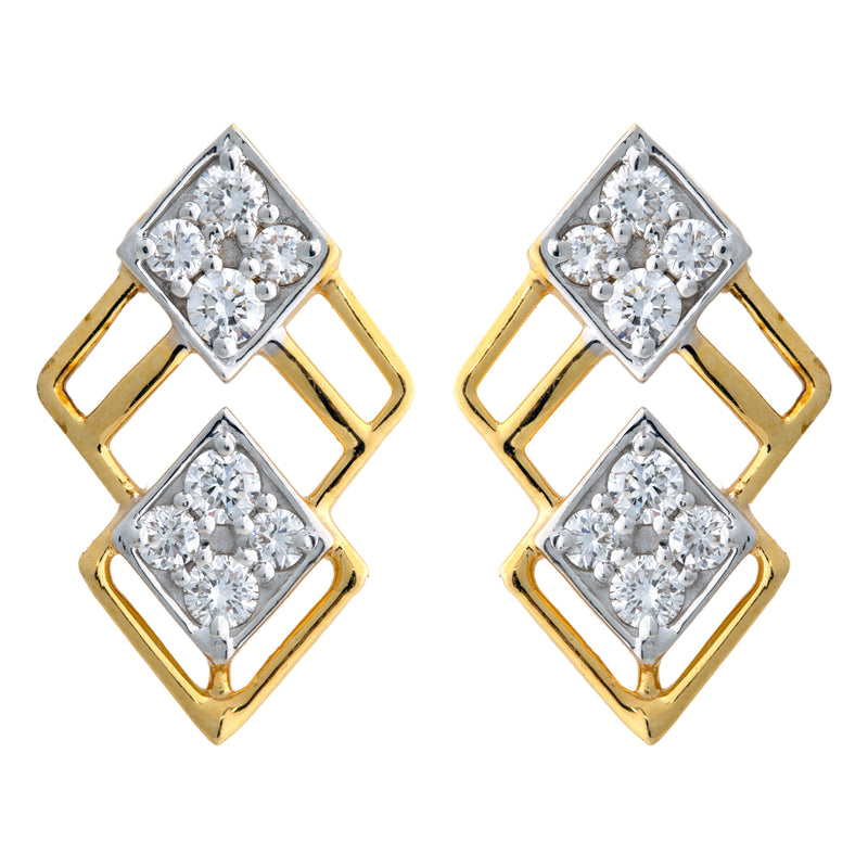 9K Hallmarked Gold | Lab Grown Diamond Tops 9TPWA389