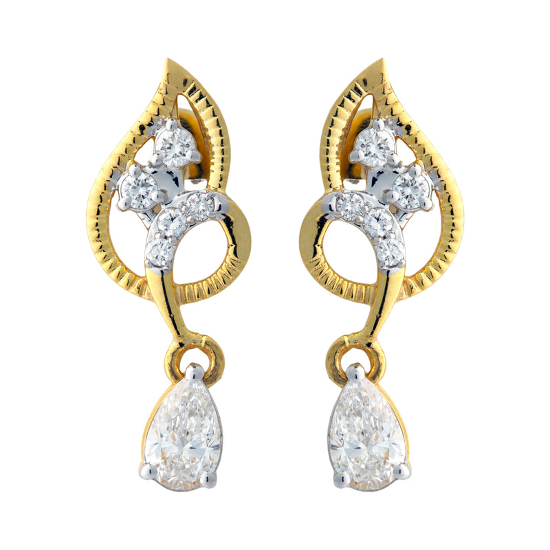 9K Hallmarked Gold | Lab Grown Diamond Tops 9TPWA396