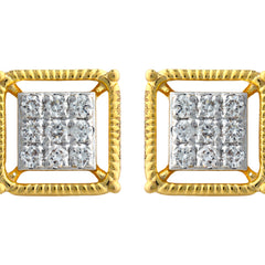 9K Hallmarked Gold | Lab Grown Diamond Tops 9TPWA397