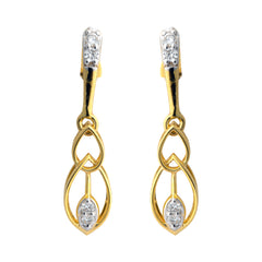 9K Hallmarked Gold | Lab Grown Diamond Tops 9TPWA403