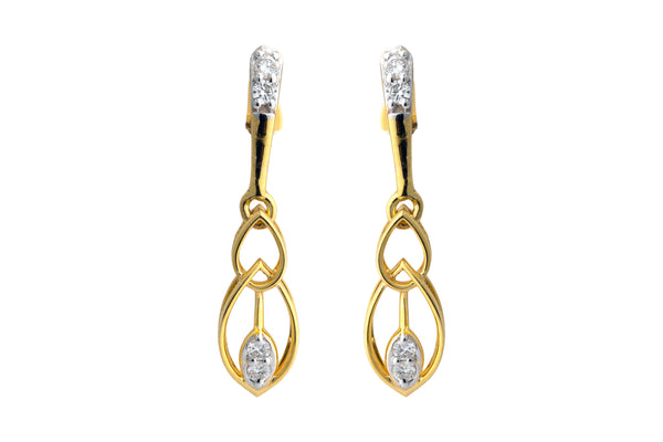 9K Hallmarked Gold | Lab Grown Diamond Tops 9TPWA403