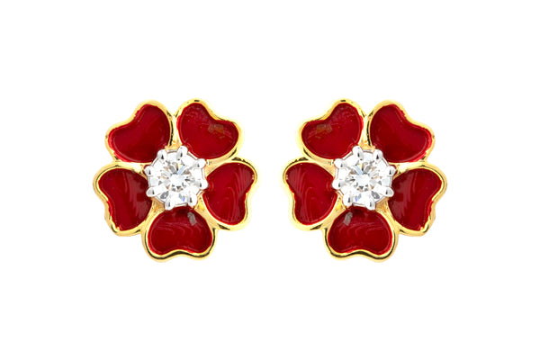 9K Hallmarked Gold | Lab Grown Diamond Tops 9TPWA405