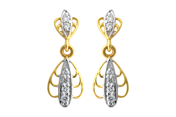 9K Hallmarked Gold | Lab Grown Diamond Tops 9TPWA406