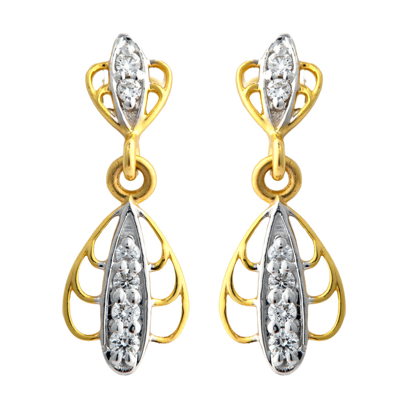 9K Hallmarked Gold | Lab Grown Diamond Tops 9TPWA406