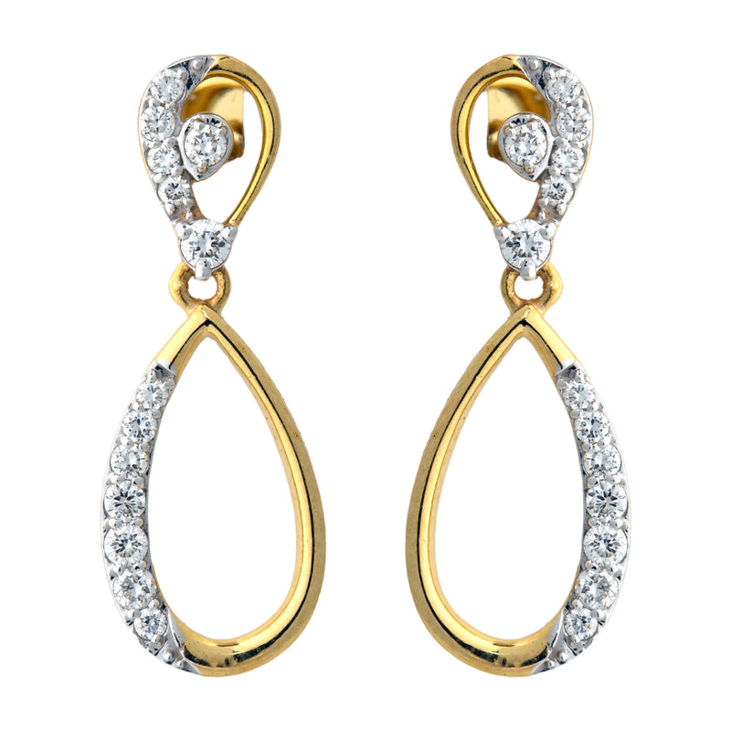9K Hallmarked Gold | Lab Grown Diamond Tops 9TPWA407