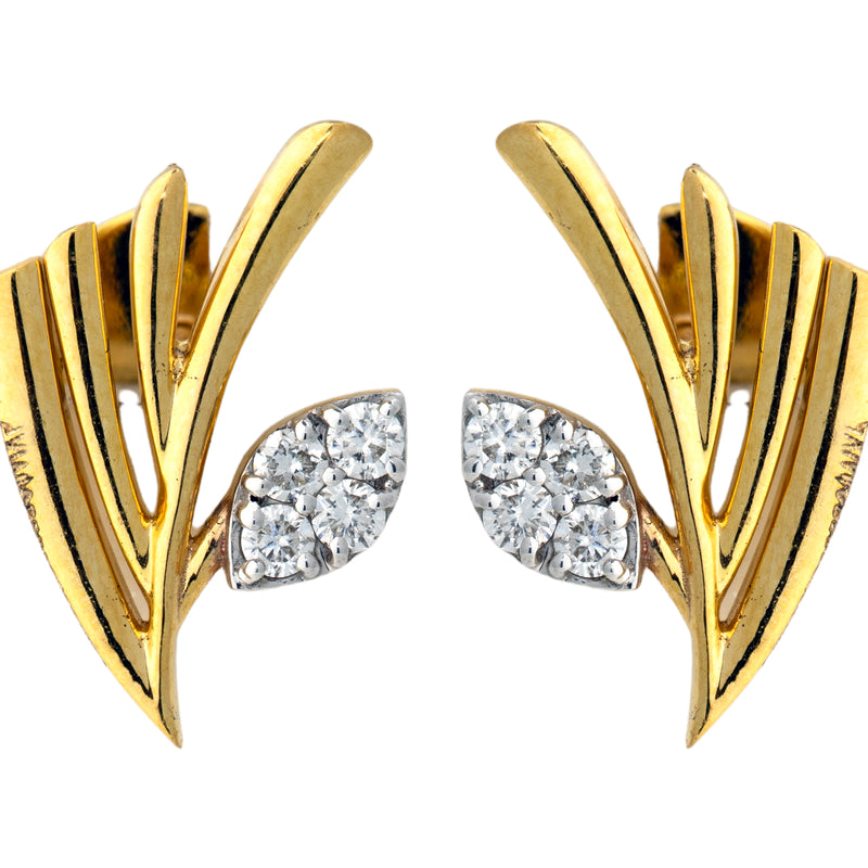 9K Hallmarked Gold | Lab Grown Diamond Tops 9TPWA408