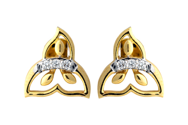 9K Hallmarked Gold | Lab Grown Diamond Tops 9TPWA409