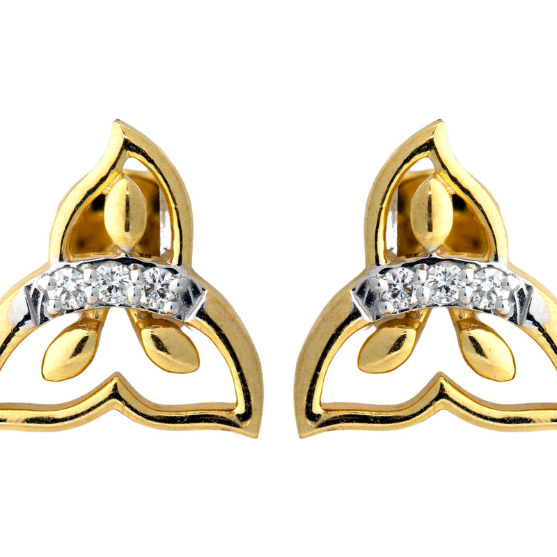 9K Hallmarked Gold | Lab Grown Diamond Tops 9TPWA409