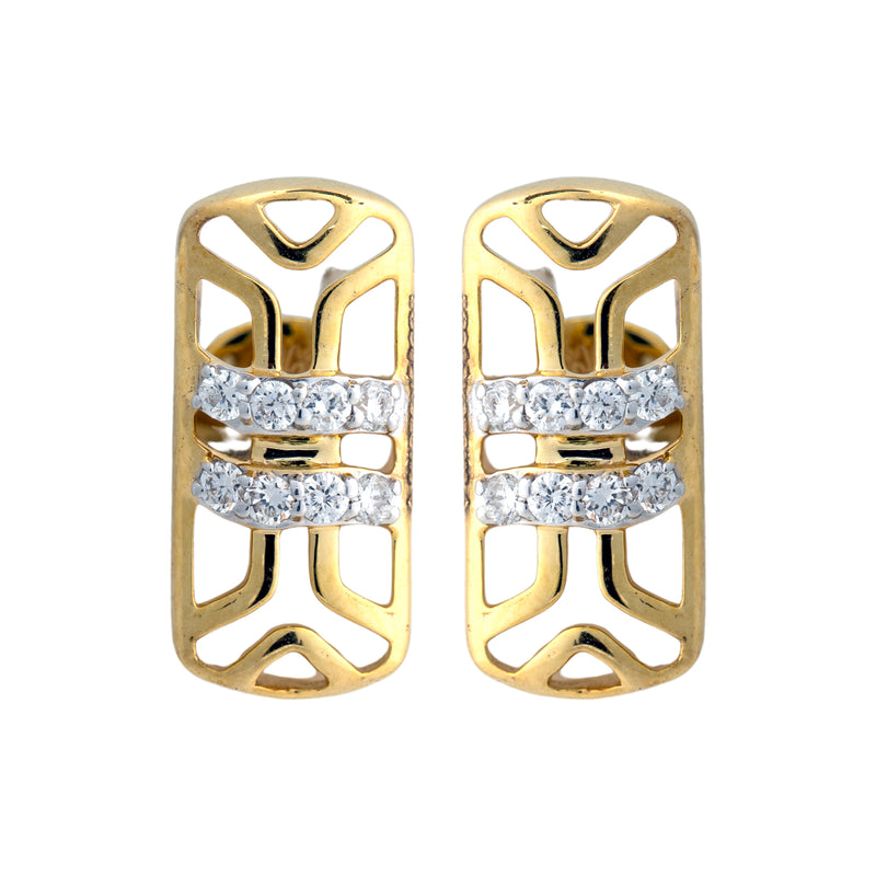 9K Hallmarked Gold | Lab Grown Diamond Tops 9TPWA411