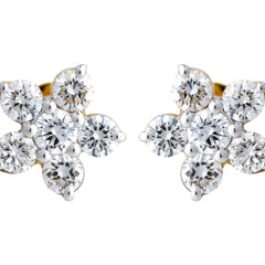 9K Hallmarked Gold | Lab Grown Diamond Tops 9TPWA413