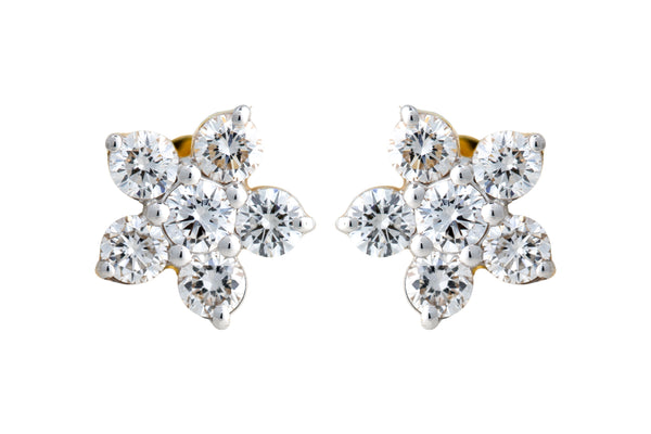 9K Hallmarked Gold | Lab Grown Diamond Tops 9TPWA413