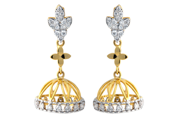 9K Hallmarked Gold | Lab Grown Diamond Tops 9TPWA415