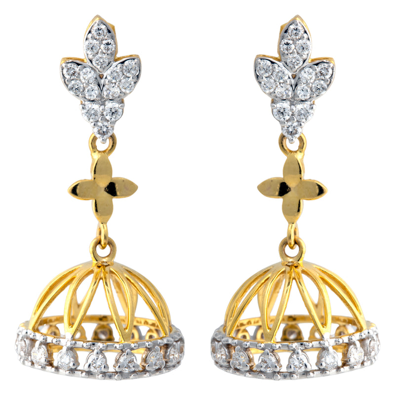 9K Hallmarked Gold | Lab Grown Diamond Tops 9TPWA415