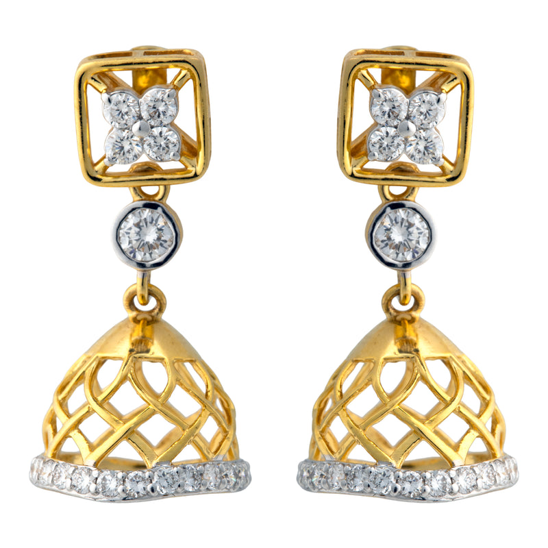 9K Hallmarked Gold | Lab Grown Diamond Tops 9TPWA416