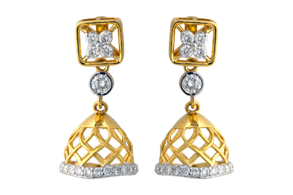 9K Hallmarked Gold | Lab Grown Diamond Tops 9TPWA416
