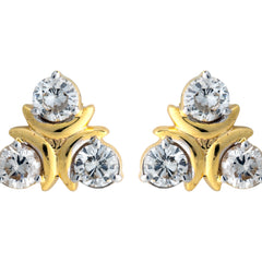 9K Hallmarked Gold | Lab Grown Diamond Tops 9TPWA418