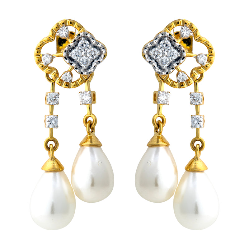9K Hallmarked Gold | Lab Grown Diamond Tops 9TPWA420