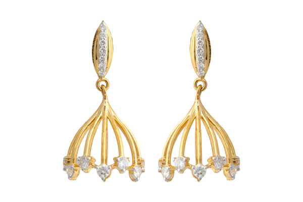9K Hallmarked Gold | Lab Grown Diamond Tops 9TPWA422
