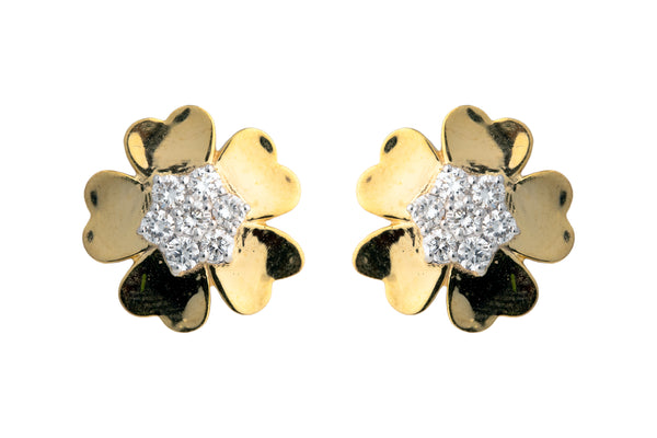 9K Hallmarked Gold | Lab Grown Diamond Tops 9TPWA424