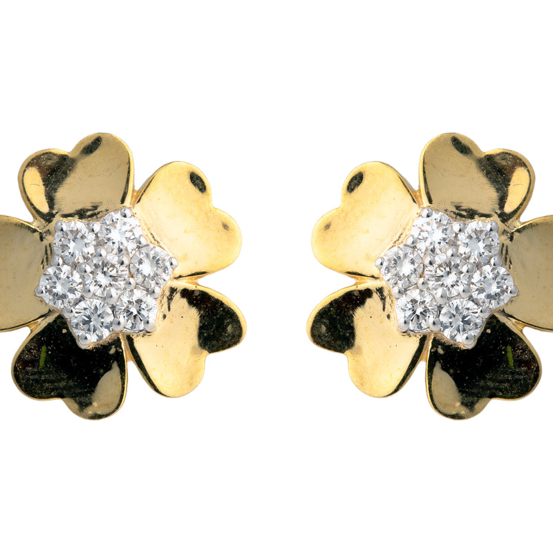 9K Hallmarked Gold | Lab Grown Diamond Tops 9TPWA424