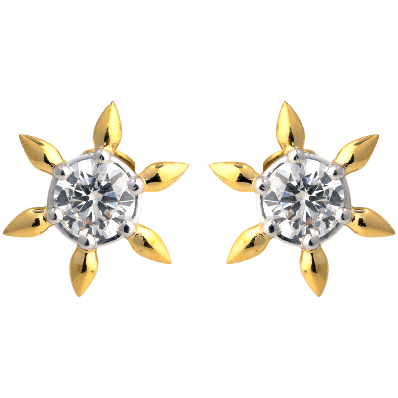 9K Hallmarked Gold | Lab Grown Diamond Tops 9TPWA427