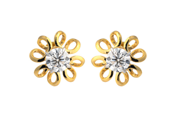 9K Hallmarked Gold | Lab Grown Diamond Tops 9TPWA428
