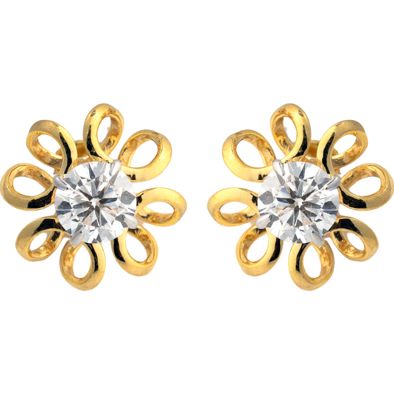9K Hallmarked Gold | Lab Grown Diamond Tops 9TPWA428